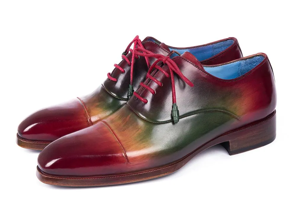 Paul Parkman Chaussures Paul Parkman Oxfords à bout rond pour hommes multicolores
