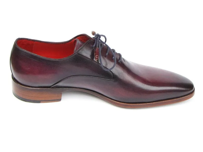 Paul Parkman Chaussures Paul Parkman Richelieu en cuir uni pour homme en violet