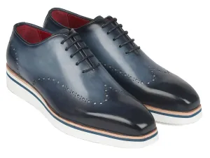 Paul Parkman Chaussures Paul Parkman Richelieu élégant décontracté pour homme en bleu marine