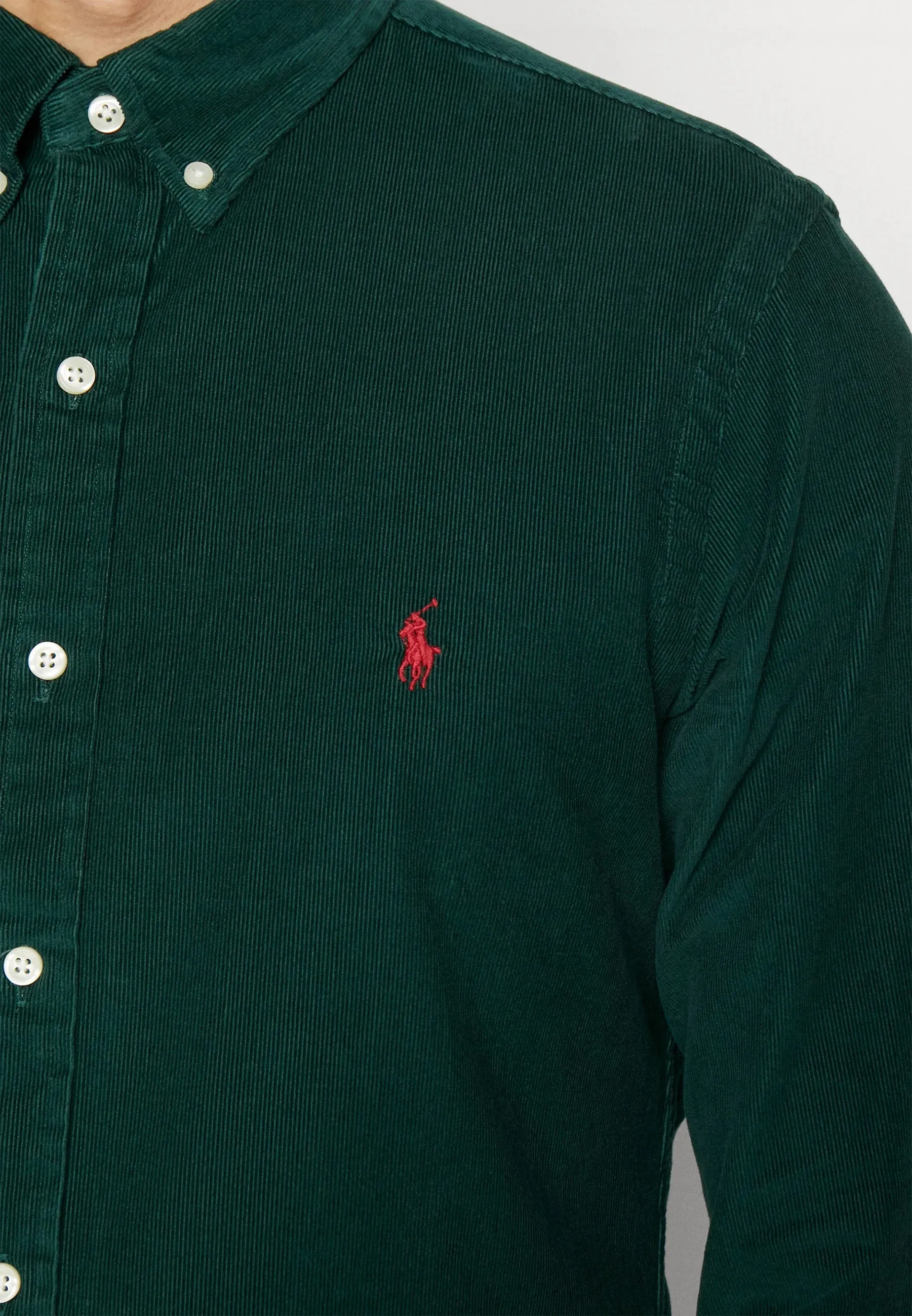Polo Ralph Lauren - Chemise en velours côtelé - Vert Hunt Club Vêtements Polo Ralph Lauren