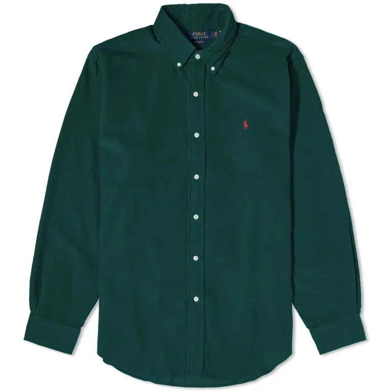 Polo Ralph Lauren - Chemise en velours côtelé - Vert Hunt Club Vêtements Polo Ralph Lauren