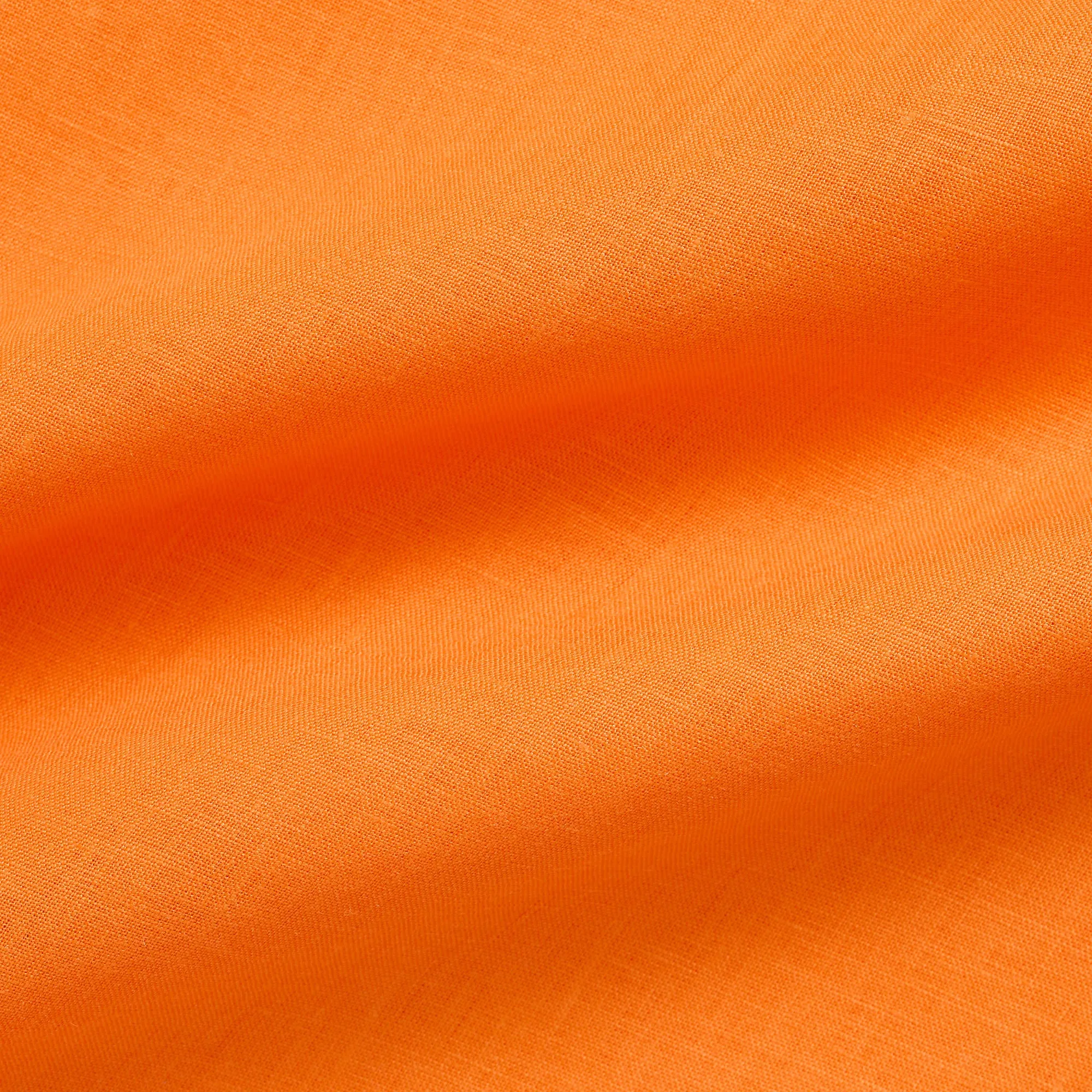 Polo Ralph Lauren - Chemise en lin - Orange Signal Vif Vêtements Polo Ralph Lauren