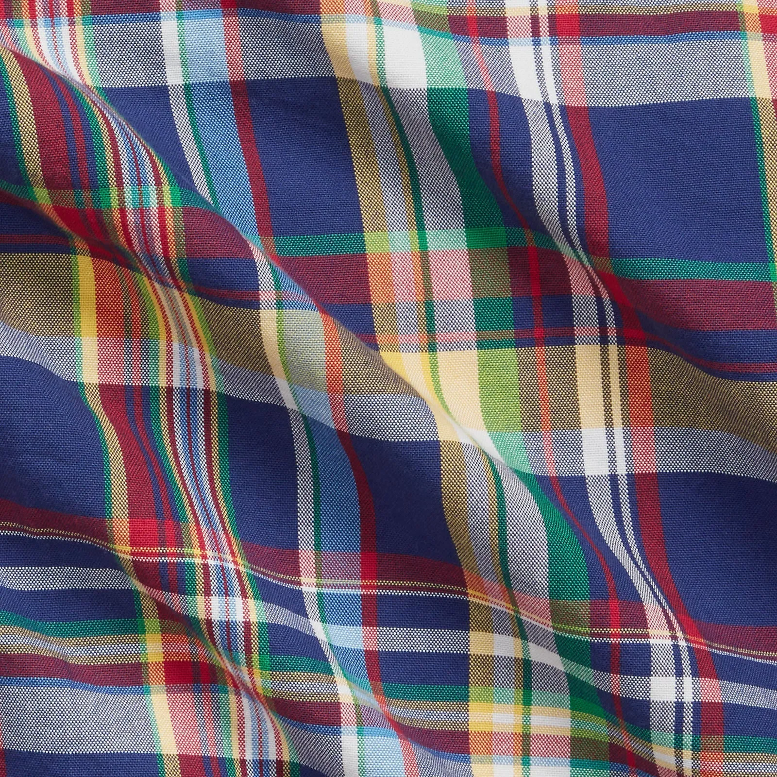 Polo Ralph Lauren - Chemise Oxford - Vichy - Marine, Jaune, Multicolore Vêtements Polo Ralph Lauren
