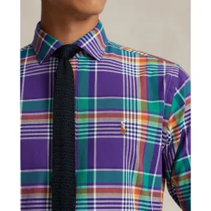 Polo Ralph Lauren - Chemise Oxford - Vichy - Violet, Vert Multi Polo Ralph Lauren Vêtements