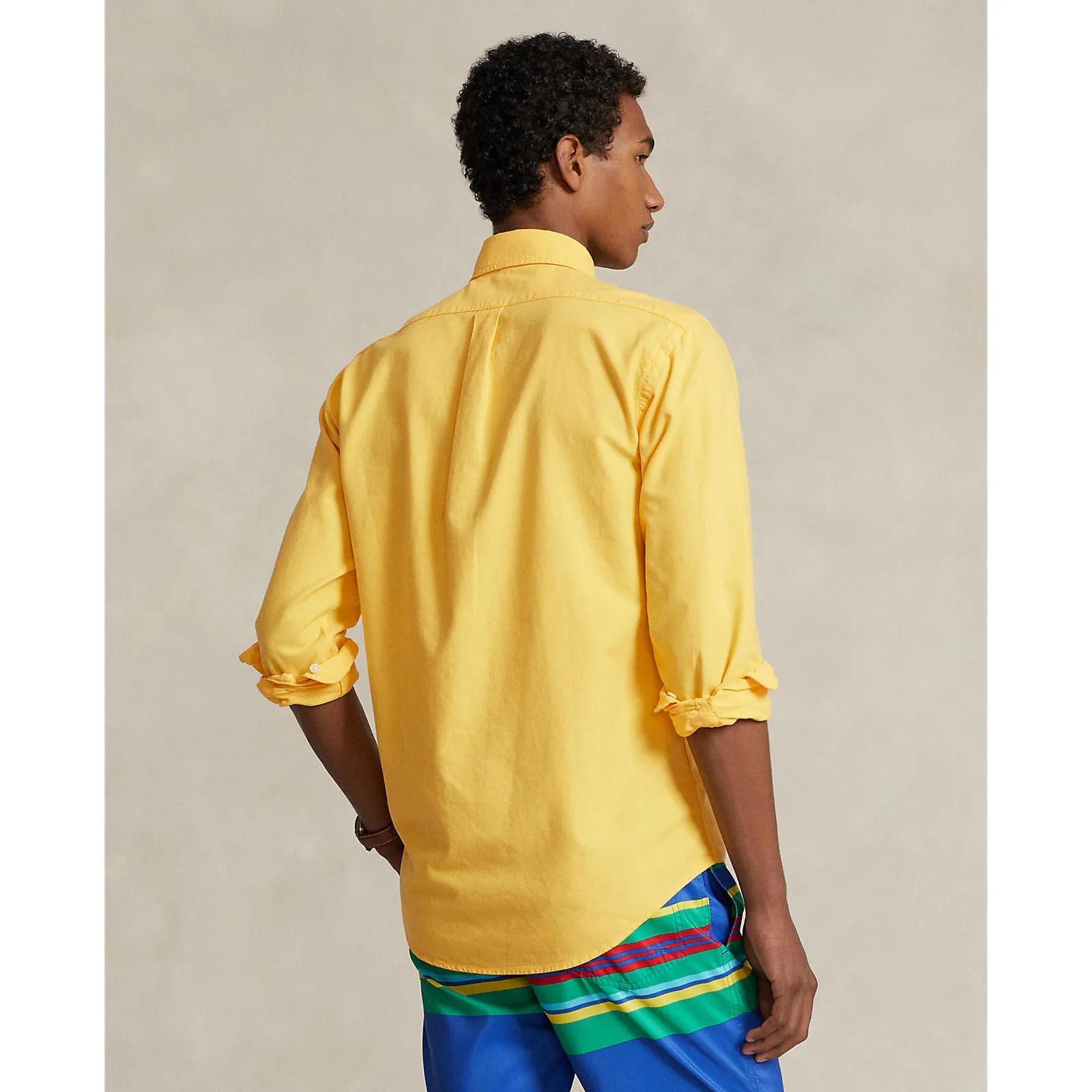 Polo Ralph Lauren - Chemise Oxford - Jaune Chrome Polo Ralph Lauren Vêtements