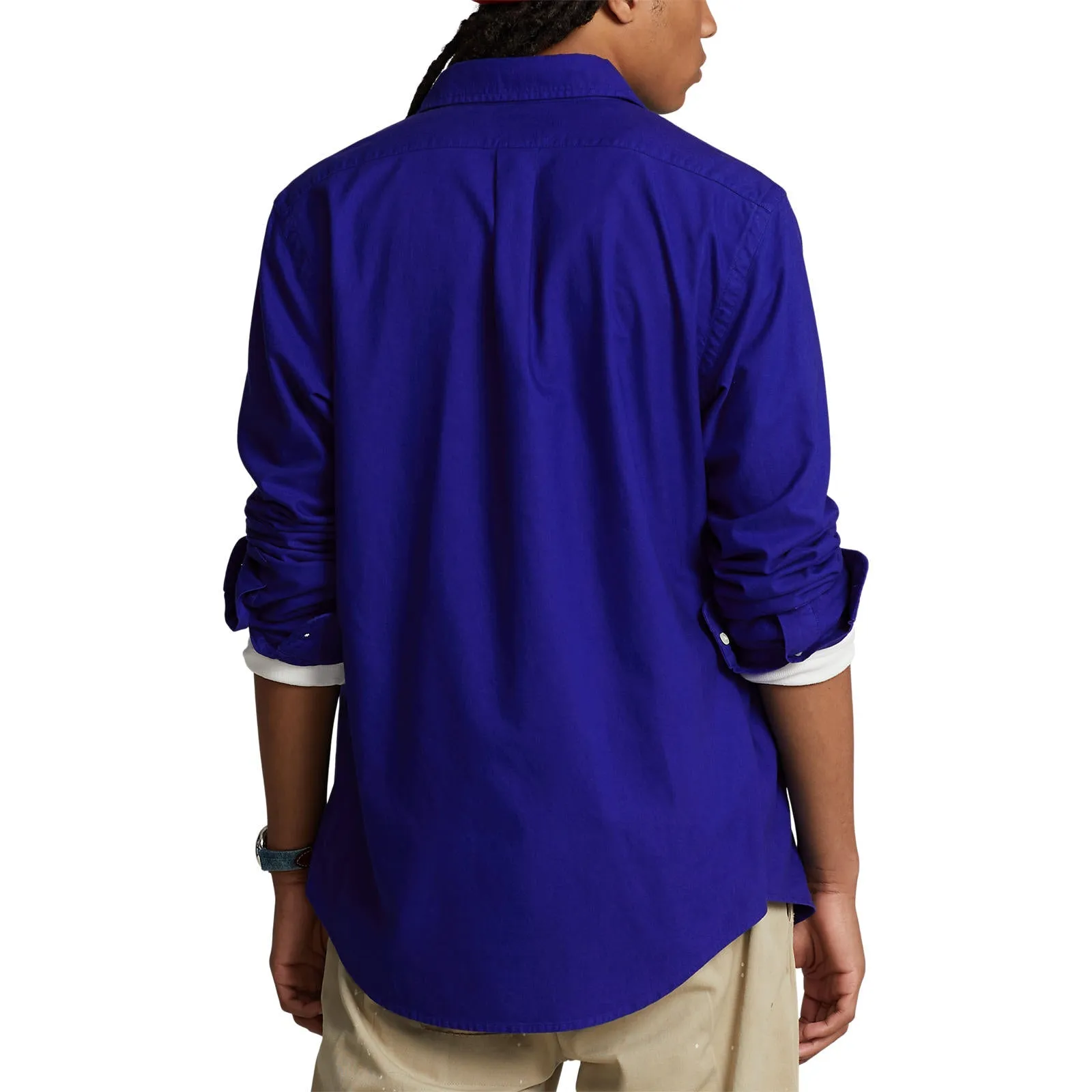 Polo Ralph Lauren - Chemise Oxford - Bleu Royal Urbain Vêtements Polo Ralph Lauren