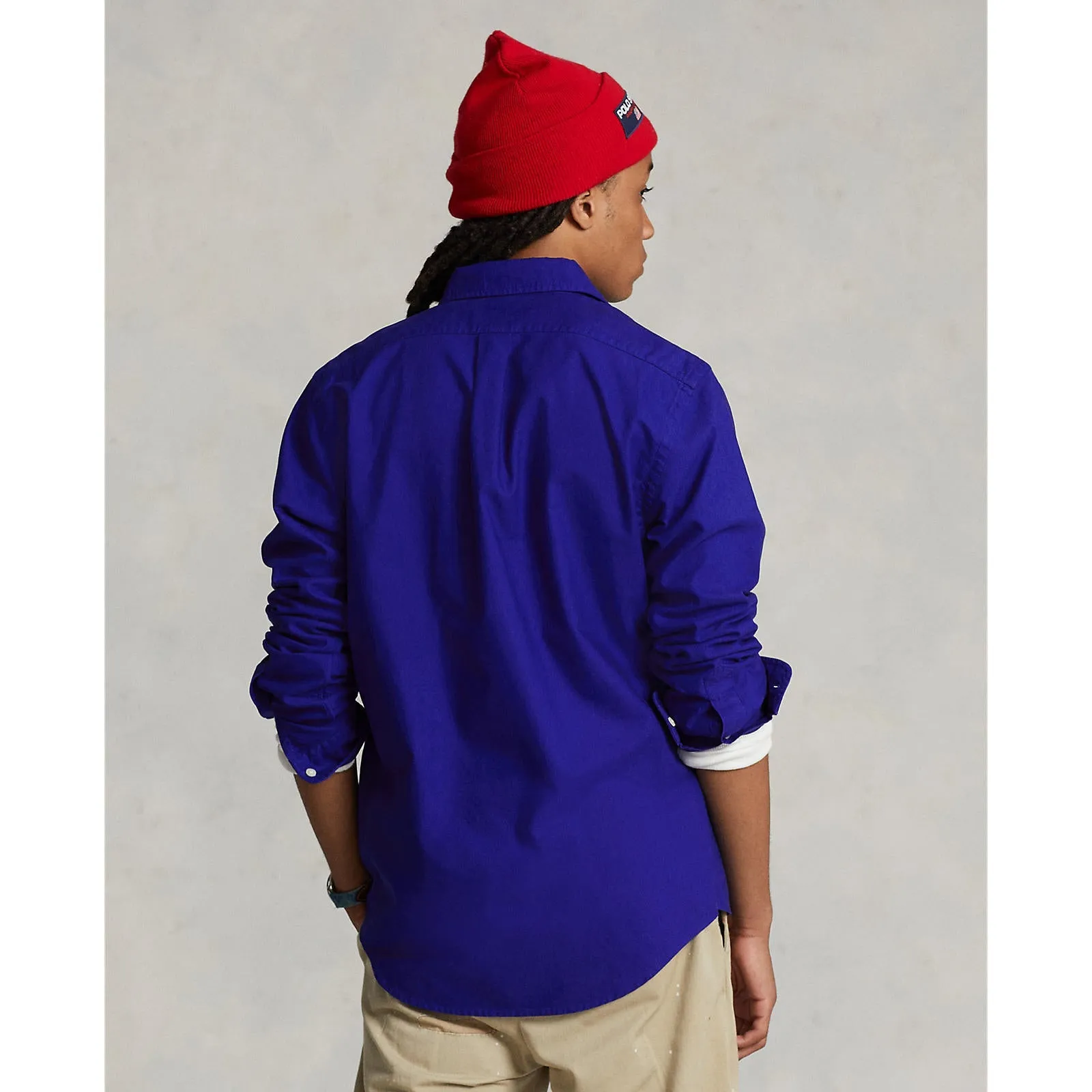 Polo Ralph Lauren - Chemise Oxford - Bleu Royal Urbain Vêtements Polo Ralph Lauren