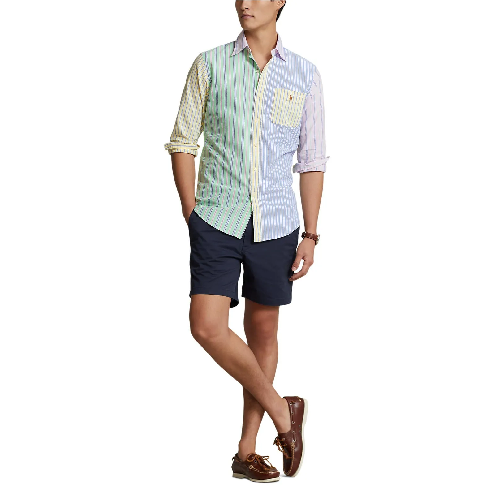 Polo Ralph Lauren - Chemise Oxford - Chemise fantaisie à rayures - Multicolore Vêtements Polo Ralph Lauren