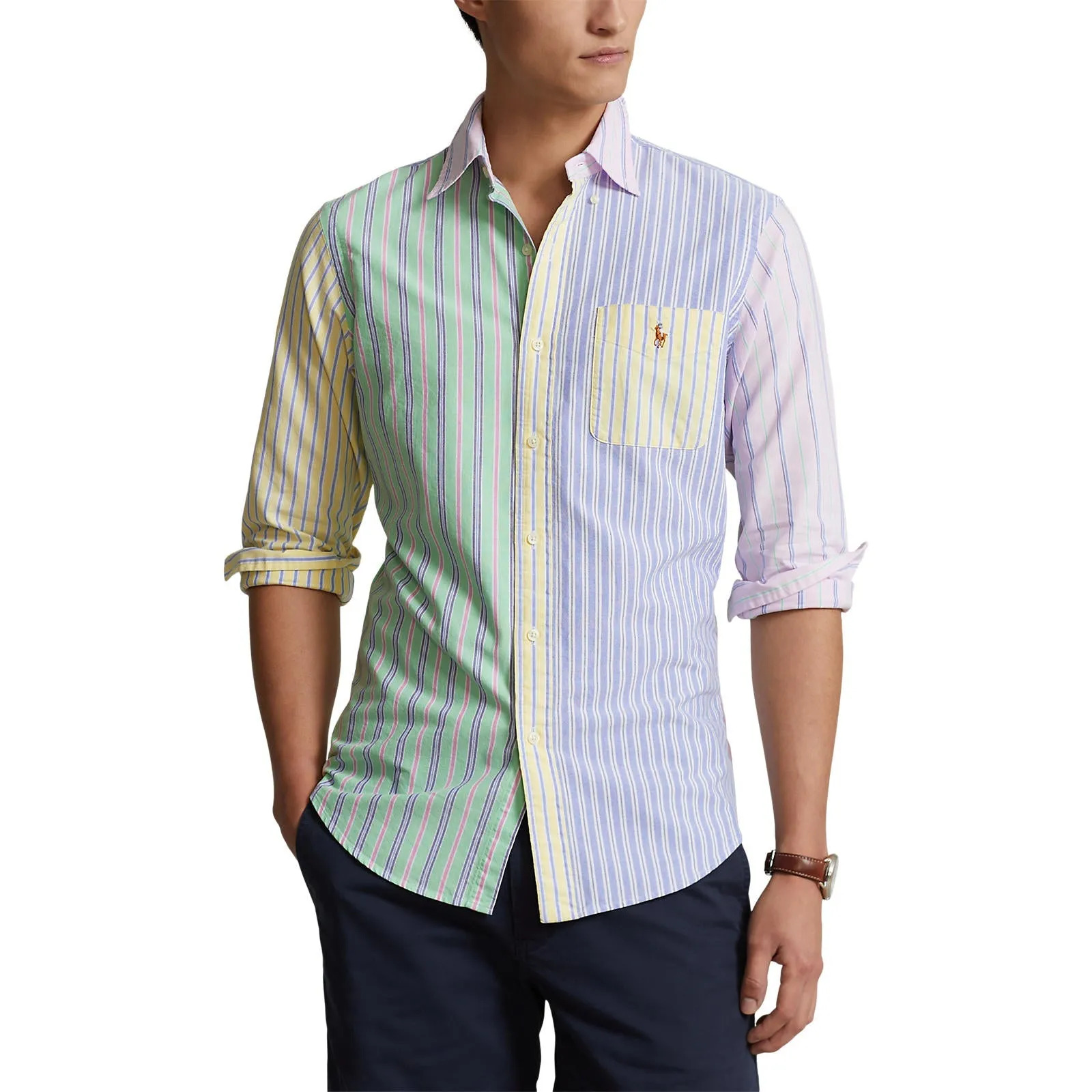 Polo Ralph Lauren - Chemise Oxford - Chemise fantaisie à rayures - Multicolore Vêtements Polo Ralph Lauren