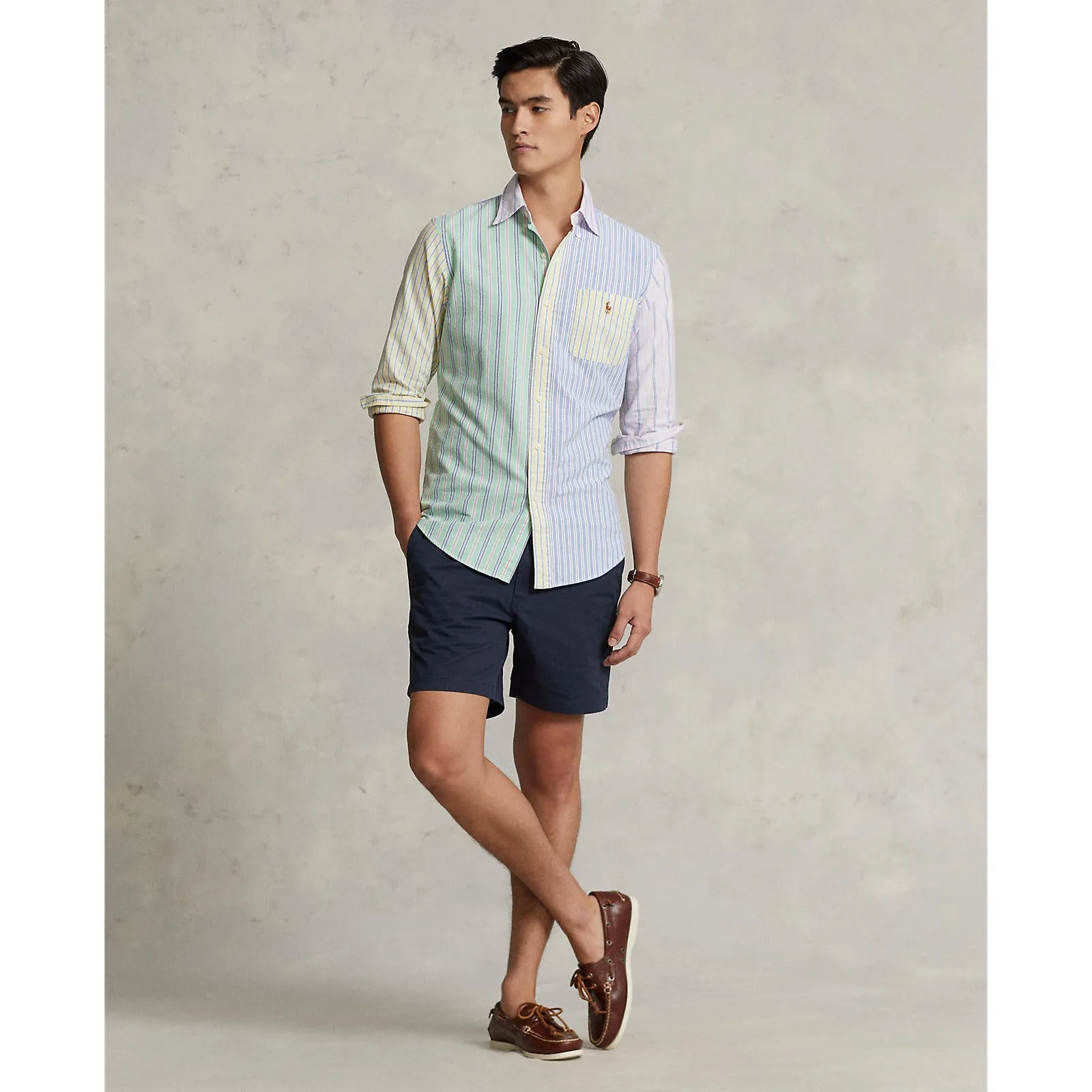 Polo Ralph Lauren - Chemise Oxford - Chemise fantaisie à rayures - Multicolore Vêtements Polo Ralph Lauren