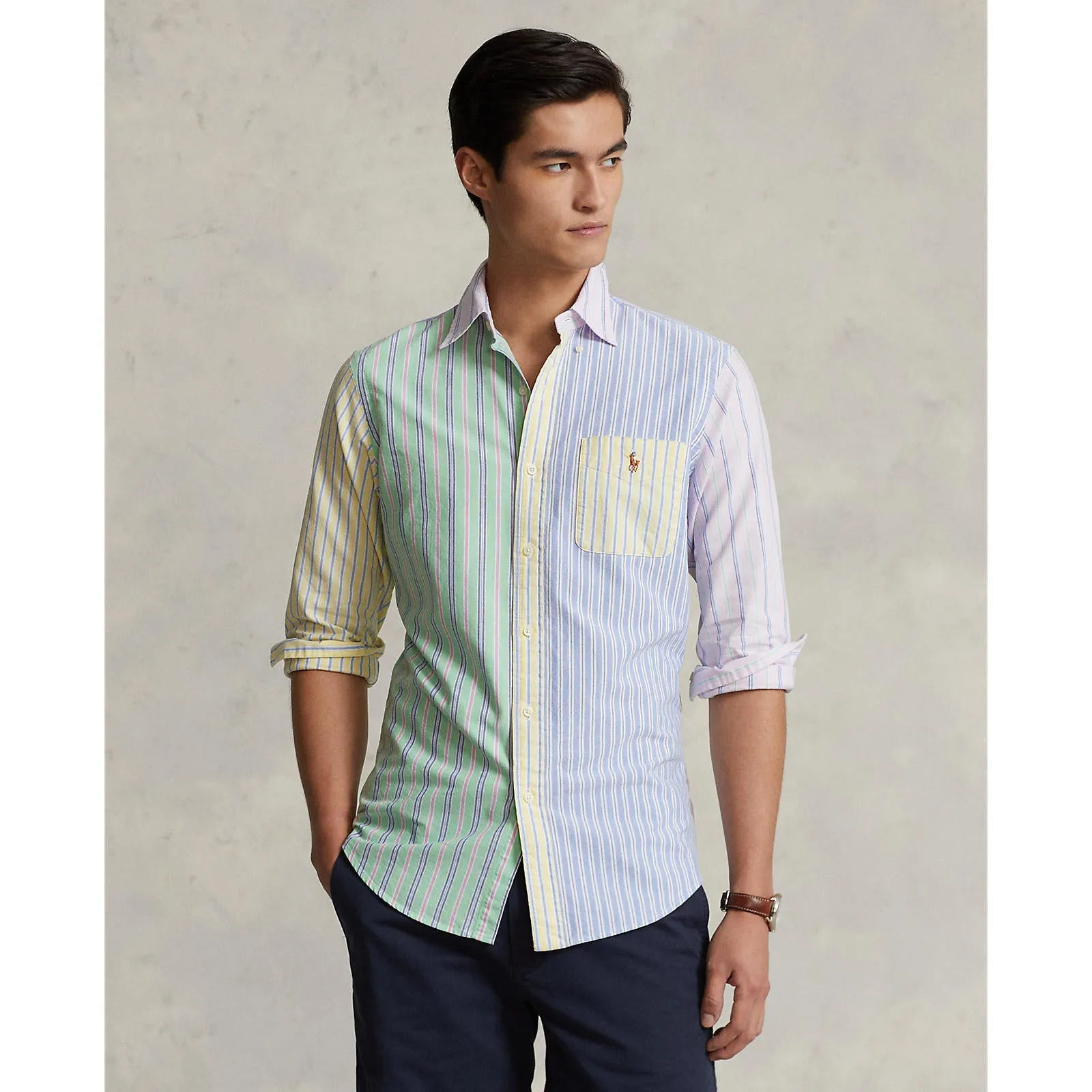 Polo Ralph Lauren - Chemise Oxford - Chemise fantaisie à rayures - Multicolore Vêtements Polo Ralph Lauren