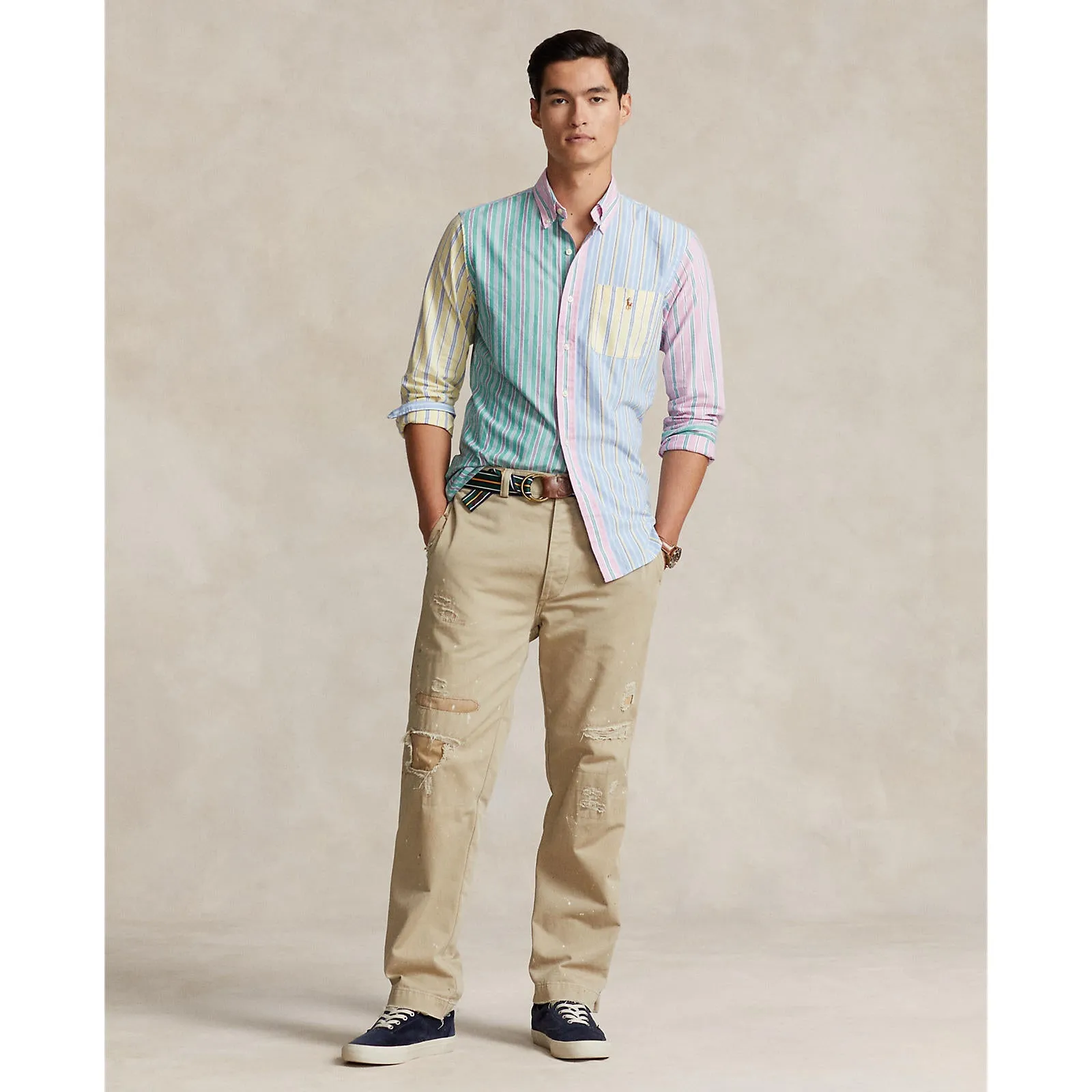 Polo Ralph Lauren - Chemise Oxford - Chemise Fun - Rayures - Multi Polo Ralph Lauren Vêtements