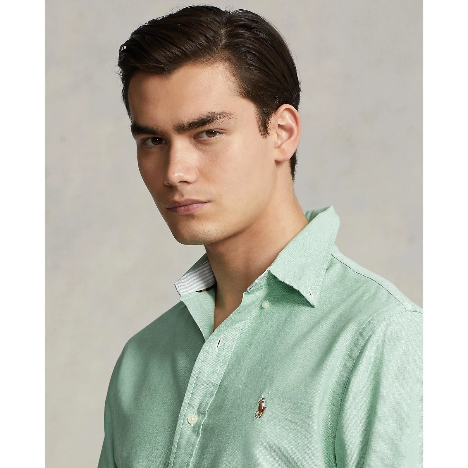Polo Ralph Lauren - Chemise Oxford - Vert Golf Vêtements Polo Ralph Lauren