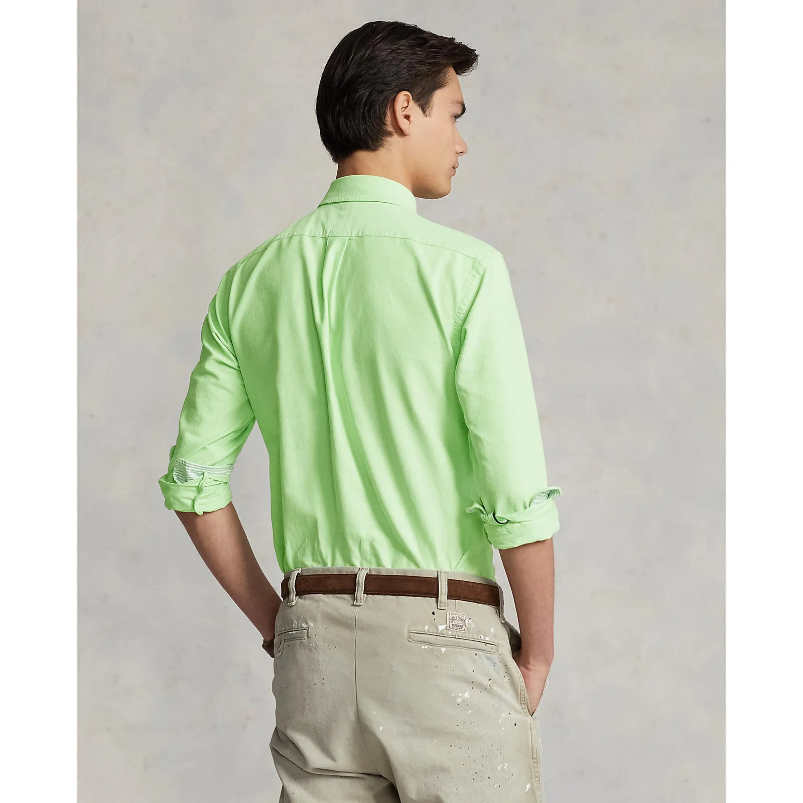 Polo Ralph Lauren - Chemise Oxford - Vert Oasis Vêtements Polo Ralph Lauren