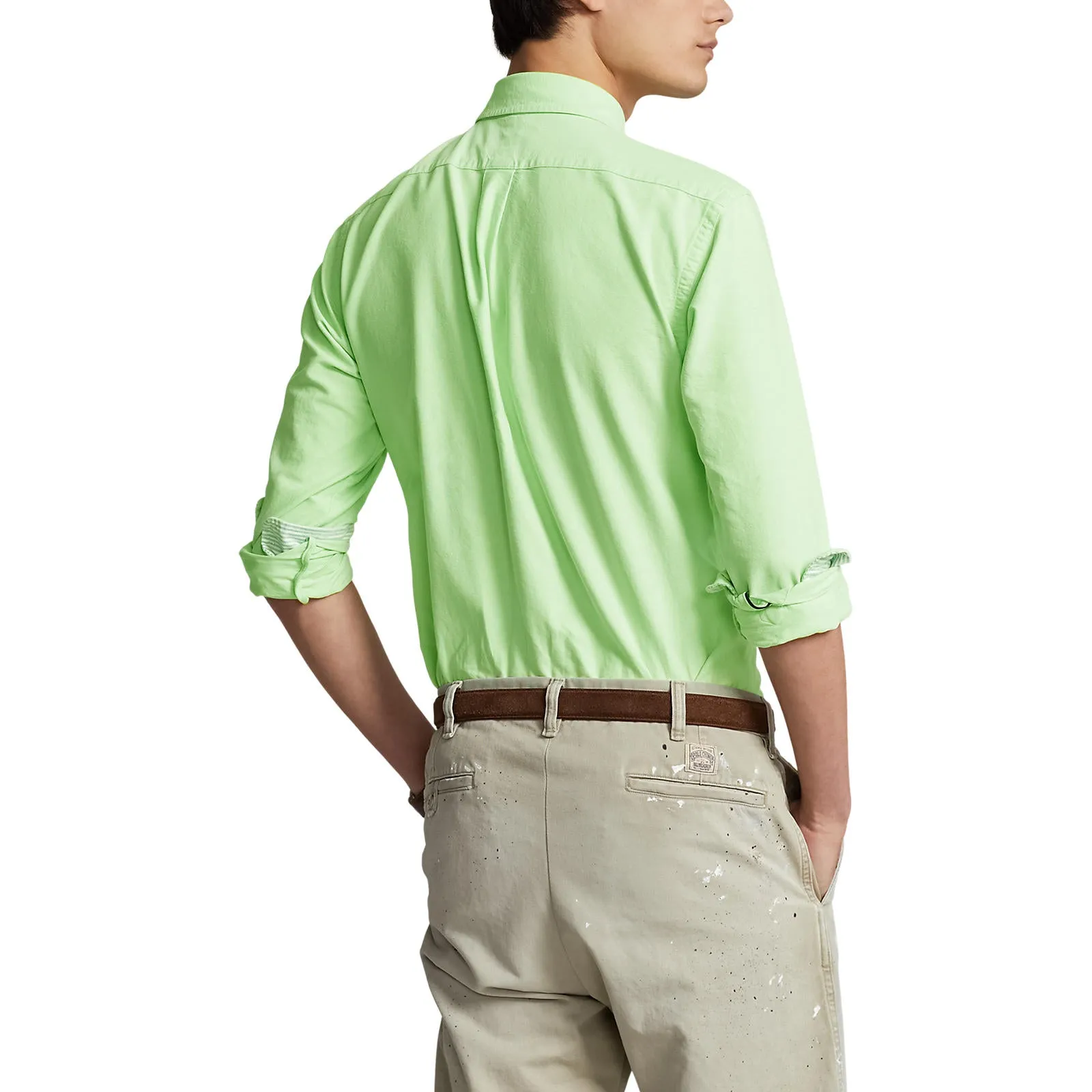Polo Ralph Lauren - Chemise Oxford - Vert Oasis Vêtements Polo Ralph Lauren