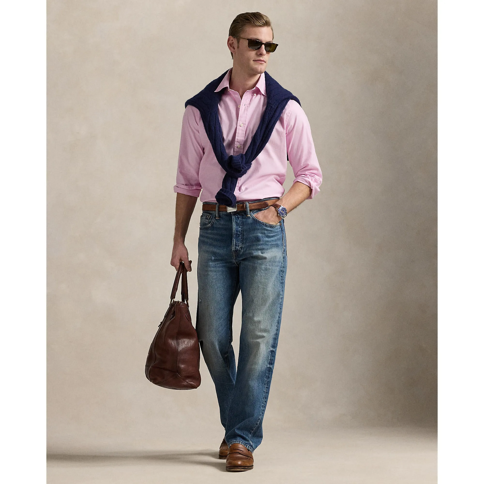 Polo Ralph Lauren - Chemise Oxford - Rose Vêtements Polo Ralph Lauren