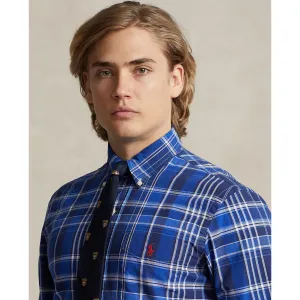Polo Ralph Lauren - Oxford Shirt - Plaid - Blue & White Polo Ralph Lauren Clothing
