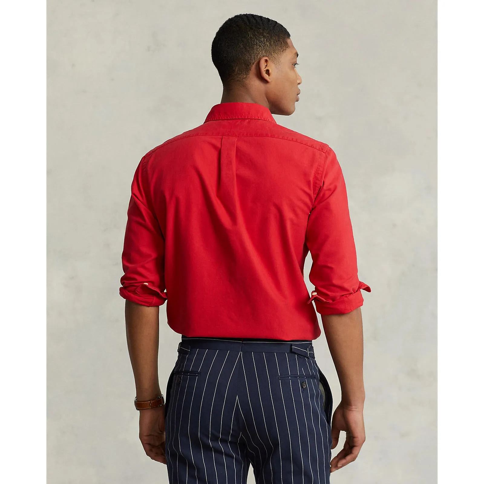 Polo Ralph Lauren - Chemise Oxford - Rouge Vêtements Polo Ralph Lauren