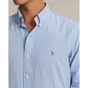 Polo Ralph Lauren - Oxford Shirt - Stripe - Blue & White Polo Ralph Lauren Clothing