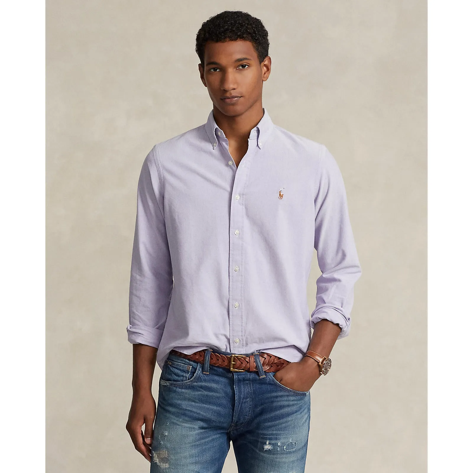 Polo Ralph Lauren - Chemise Oxford - Thistle Vêtements Polo Ralph Lauren