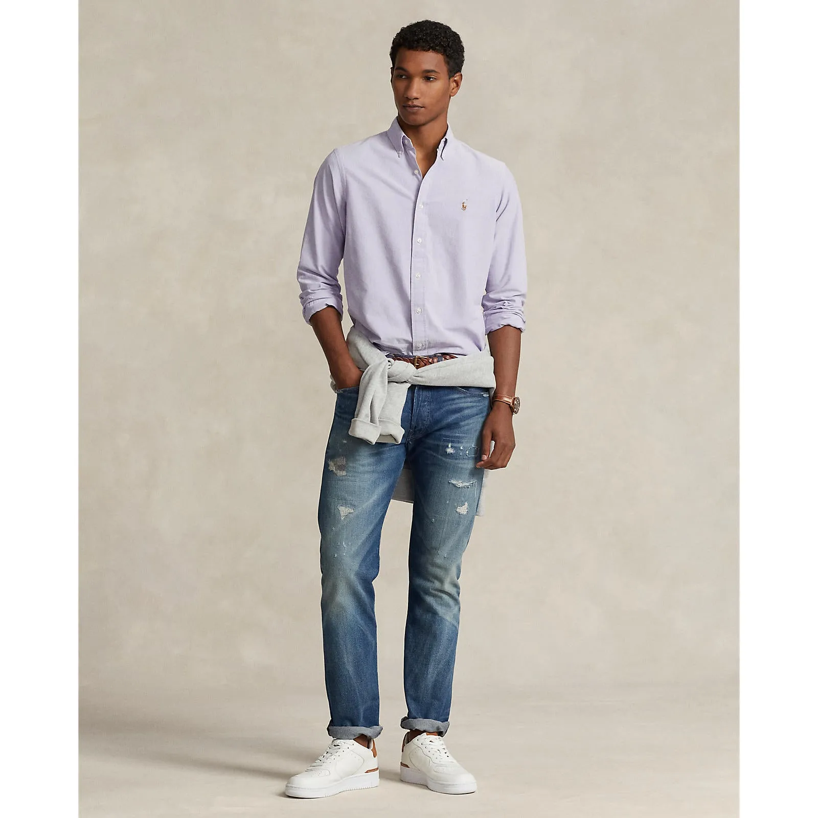 Polo Ralph Lauren - Chemise Oxford - Thistle Vêtements Polo Ralph Lauren