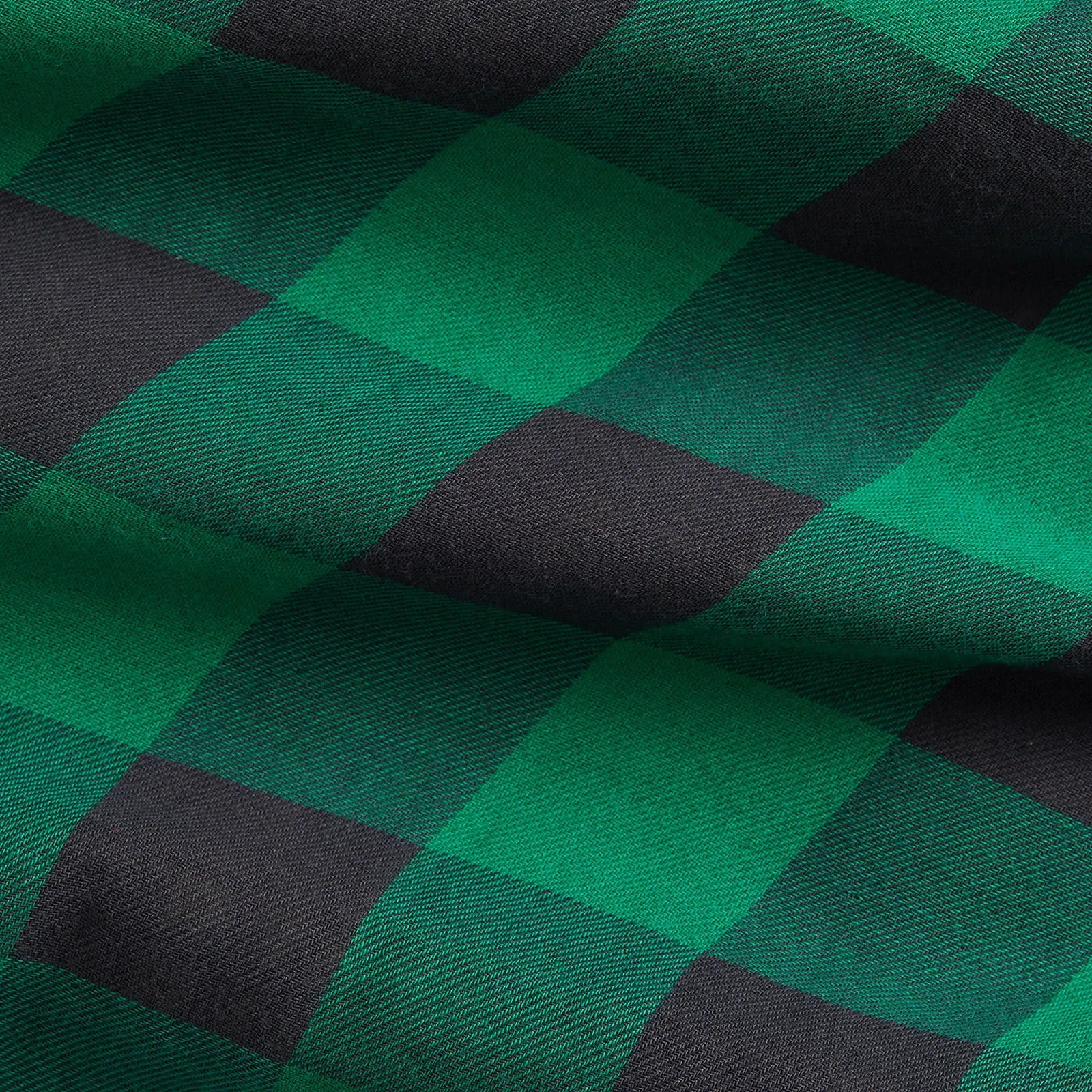 Polo Ralph Lauren - Chemise en coton doux en sergé - Vichy - Émeraude / Noir - Vêtements Polo Ralph Lauren