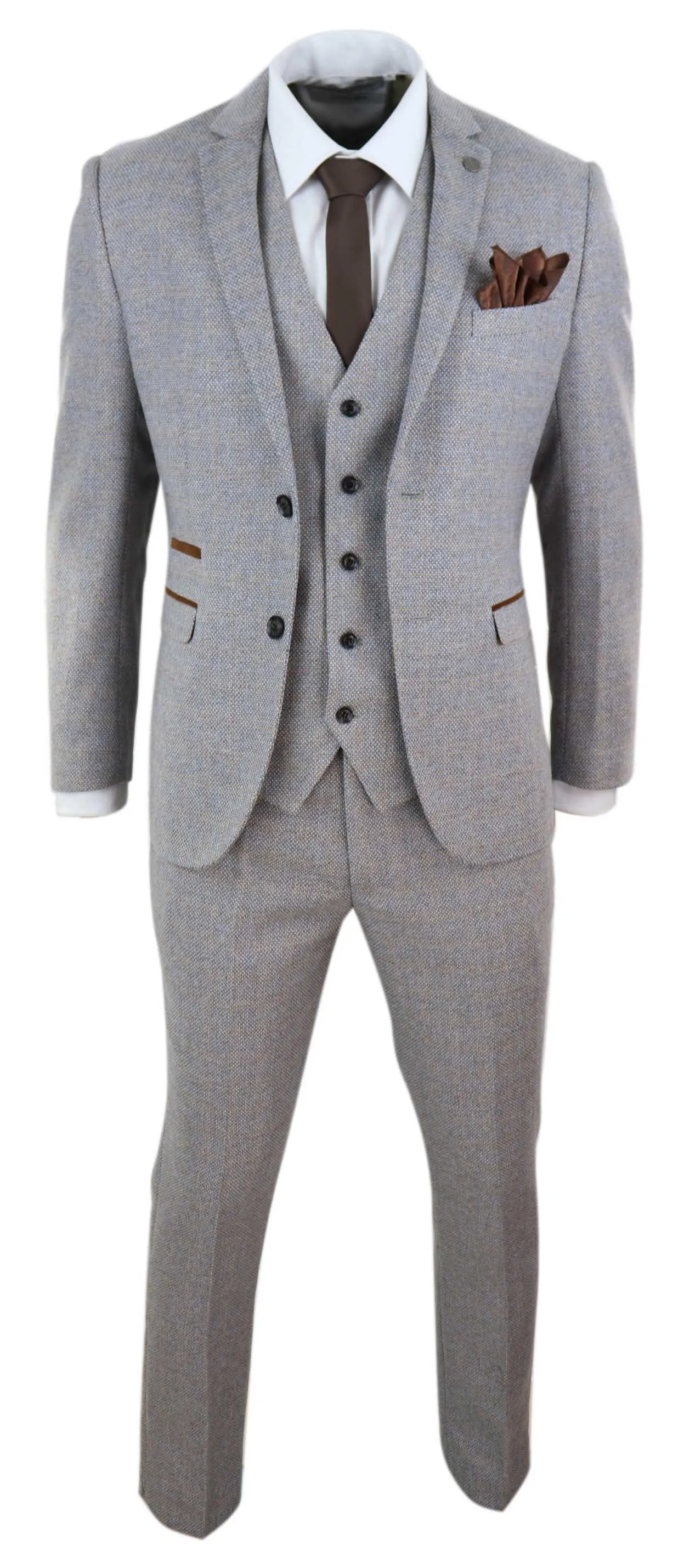 Costume 3 pièces Ralph en tweed à carreaux vintage