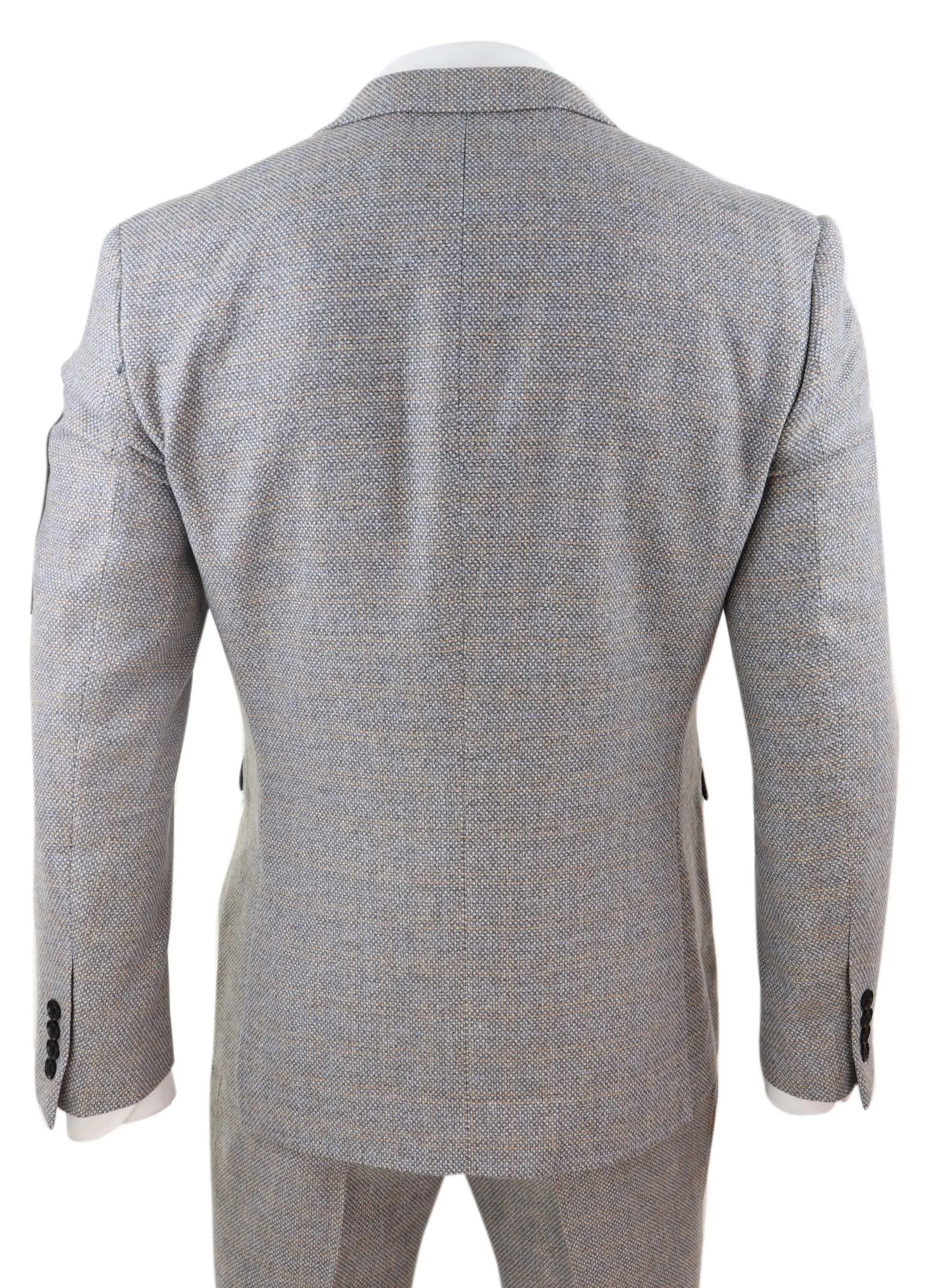 Costume 3 pièces Ralph en tweed à carreaux vintage