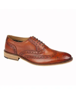 Chaussures Oxford Brogue à 5 œillets pour hommes Roamers