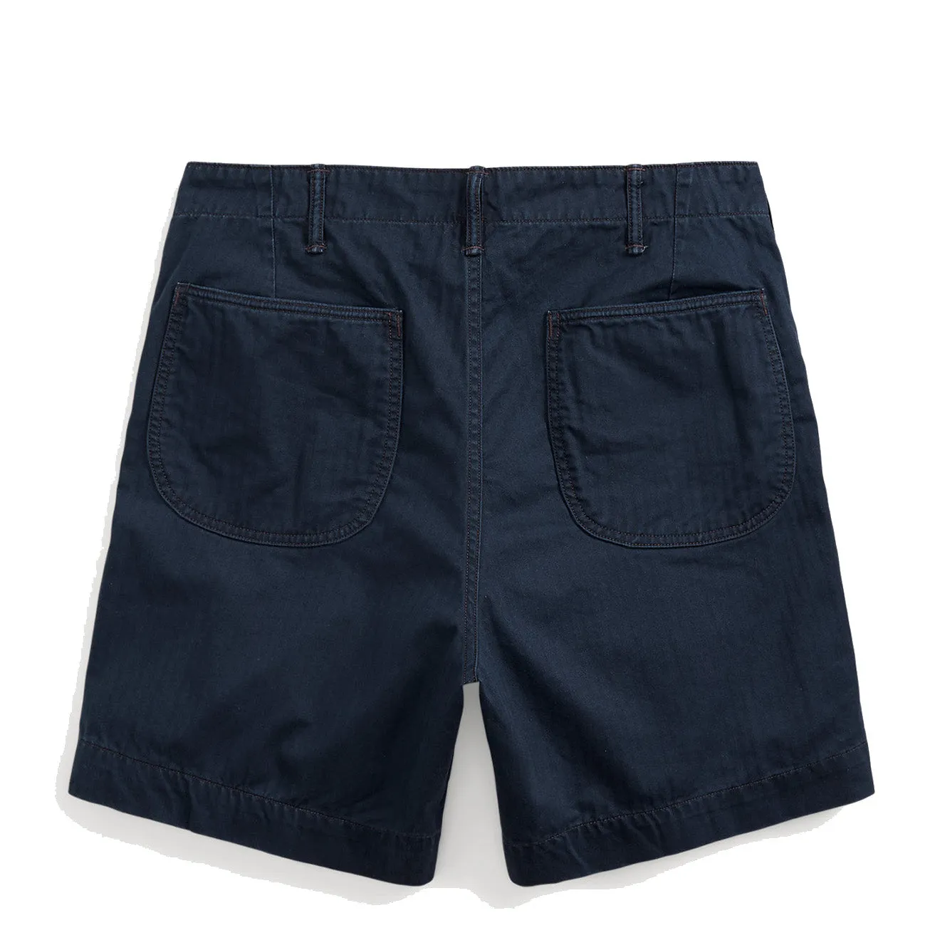 RRL par Ralph Lauren Short de terrain en chevron de twill Marine