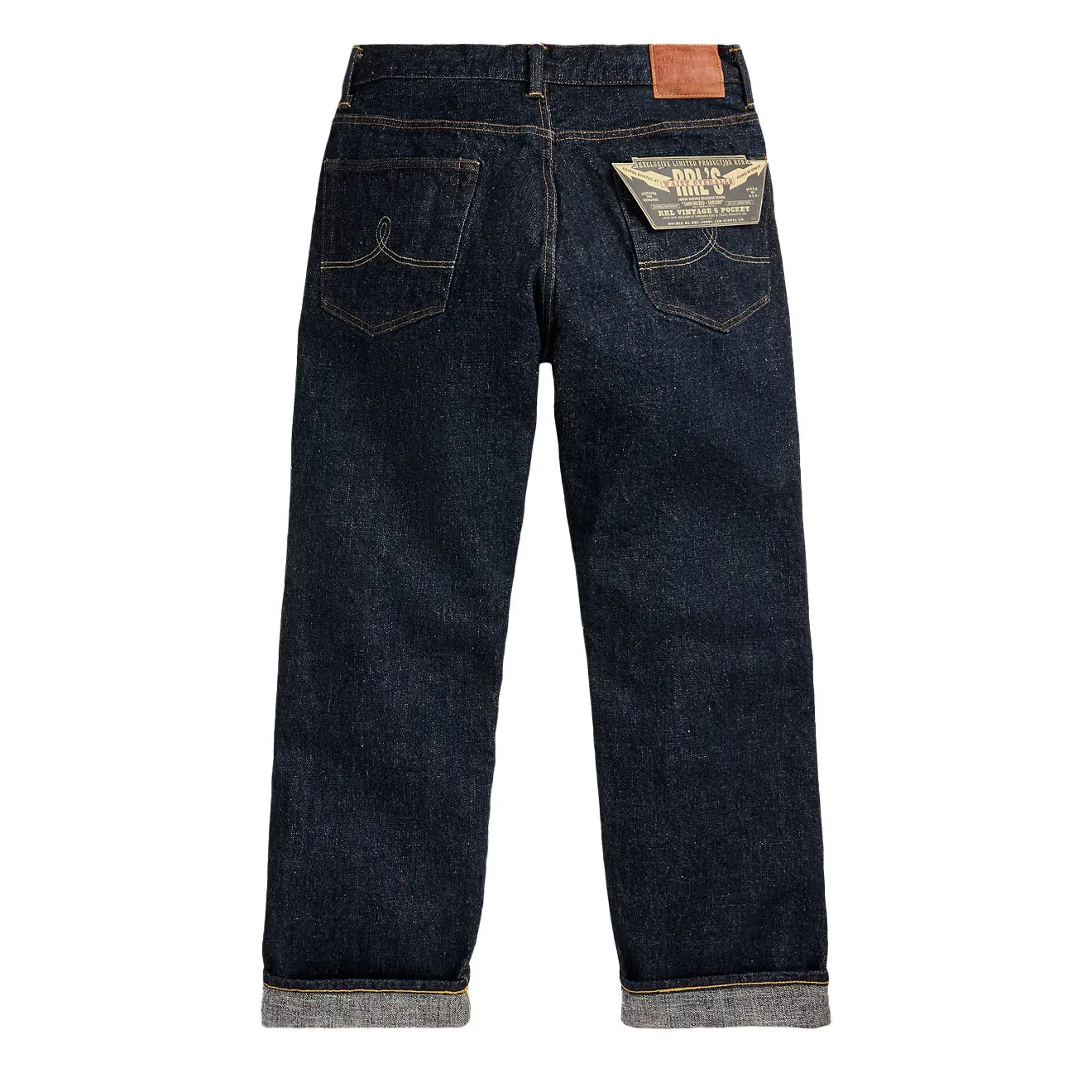 RRL Par Ralph Lauren Édition Limitée Vintage Jean 5 Poches Rinçage