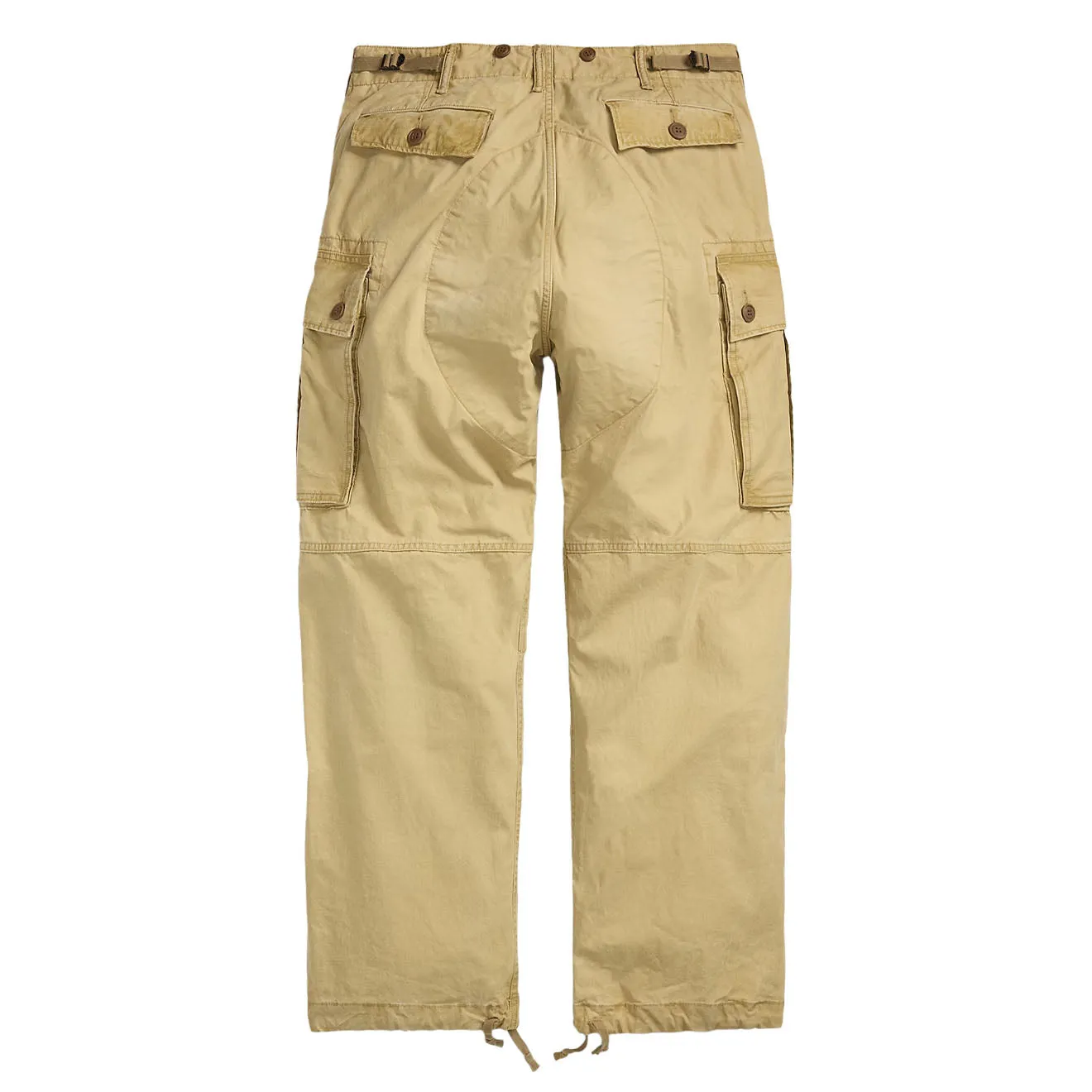 RRL By Ralph Lauren Pantalon cargo en popeline Ranger Vert kaki délavé