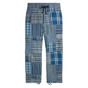 RRL par Ralph Lauren Stratford à pinces Indigo / Crème Multi