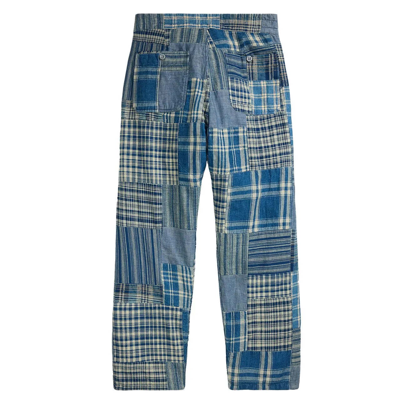 RRL par Ralph Lauren Stratford à pinces Indigo / Crème Multi