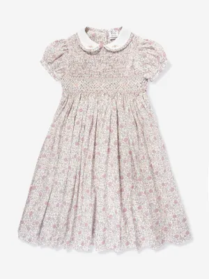 Robe en coton floral multicolore Sarah Louise pour filles