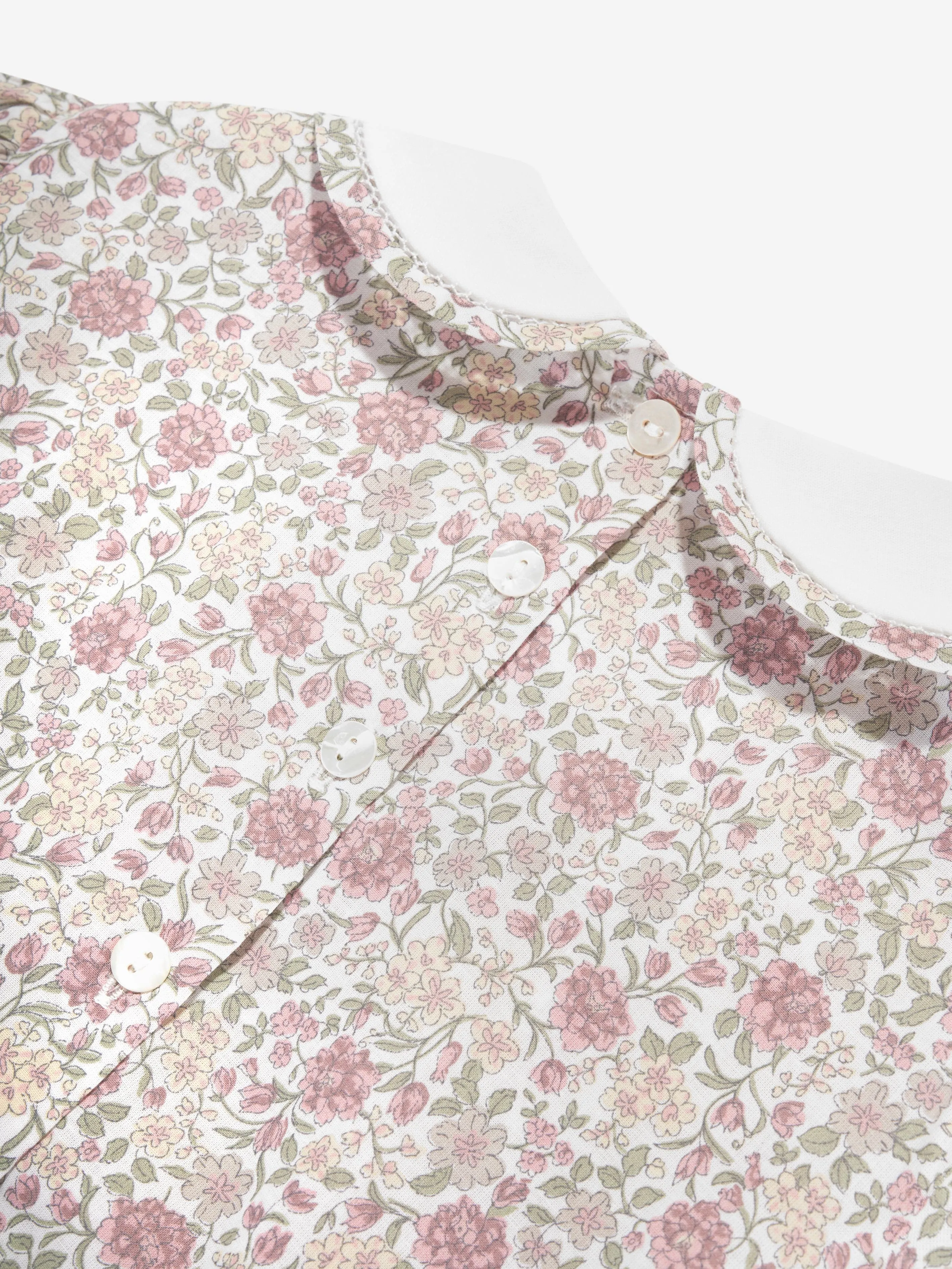 Robe en coton floral multicolore Sarah Louise pour filles