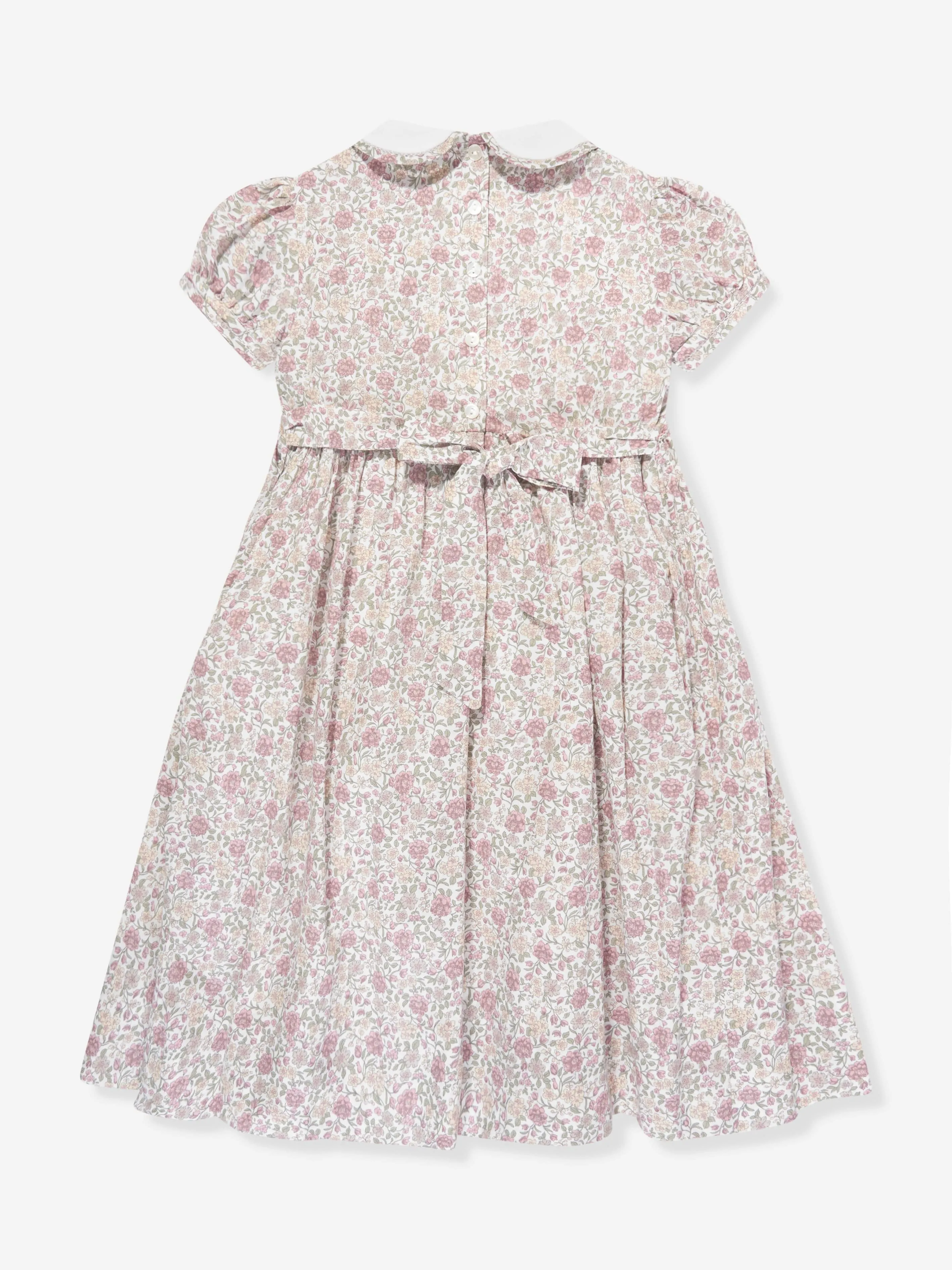 Robe en coton floral multicolore Sarah Louise pour filles