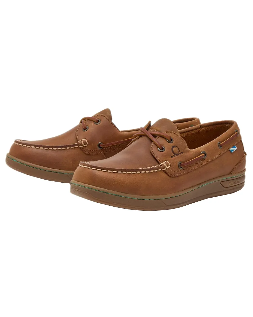 Chaussures Chatham Chatham Homme Deck Buton G2 en Cuir Premium pour Bateau