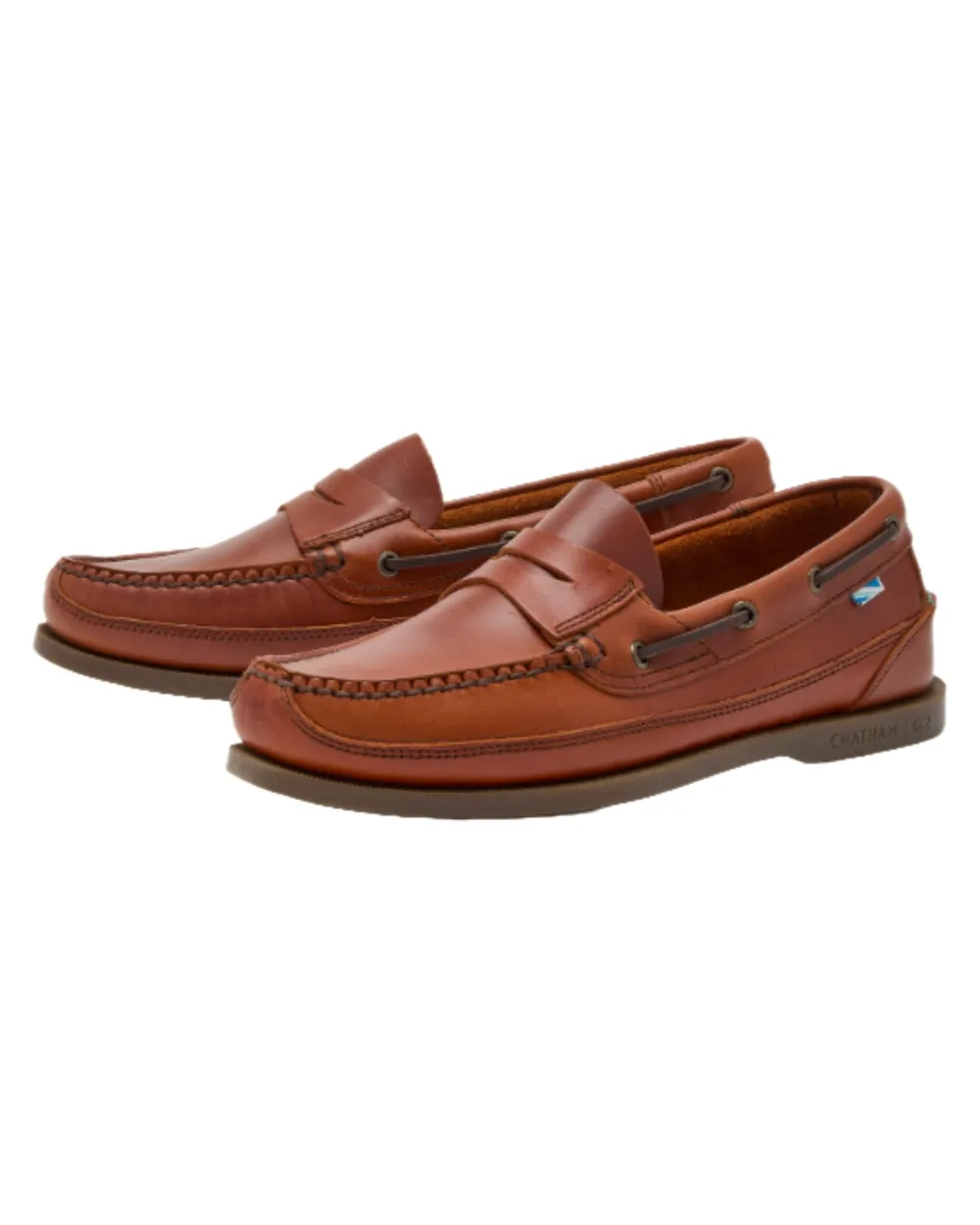 Chaussures Chatham Chatham Hommes Gaff II G2 Mocassins en Cuir pour Bateau
