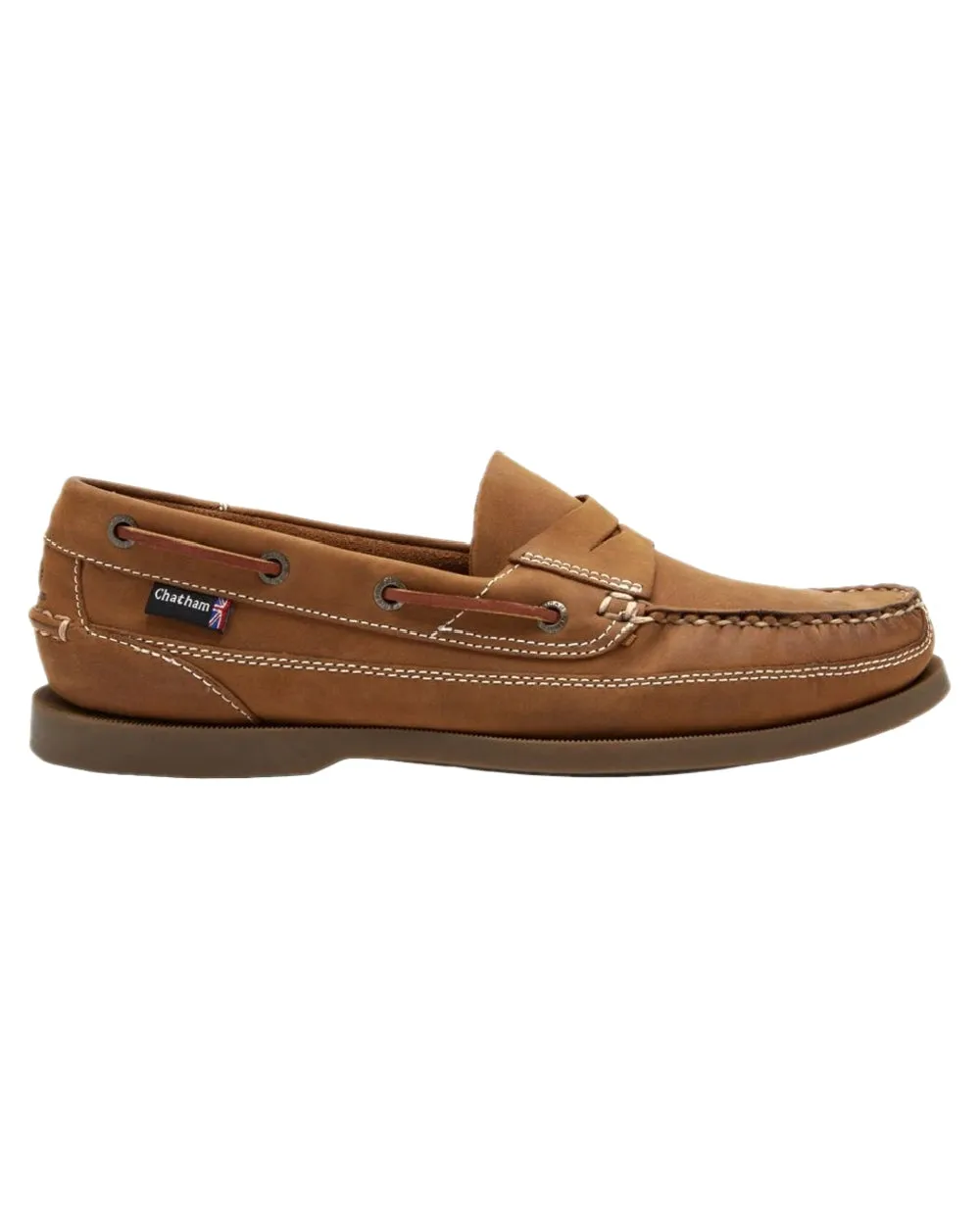 Chaussures Chatham Chatham Hommes Gaff II G2 Mocassins en Cuir pour Bateau