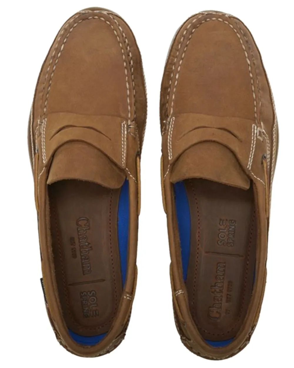 Chaussures Chatham Chatham Hommes Gaff II G2 Mocassins en Cuir pour Bateau
