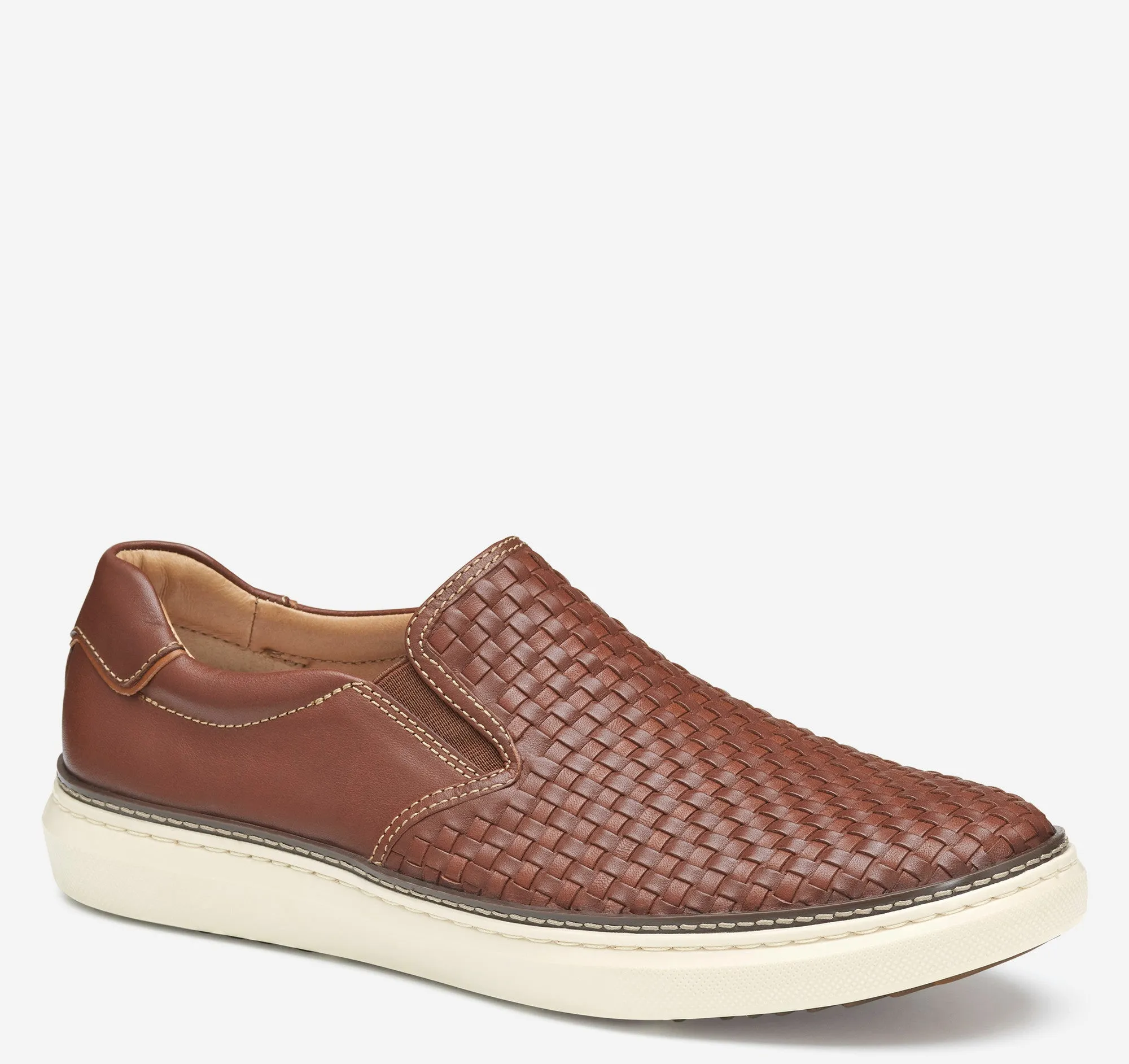 Chaussures Johnston & Murphy pour Hommes McGuffey 2 Tressé Sans Lacets
