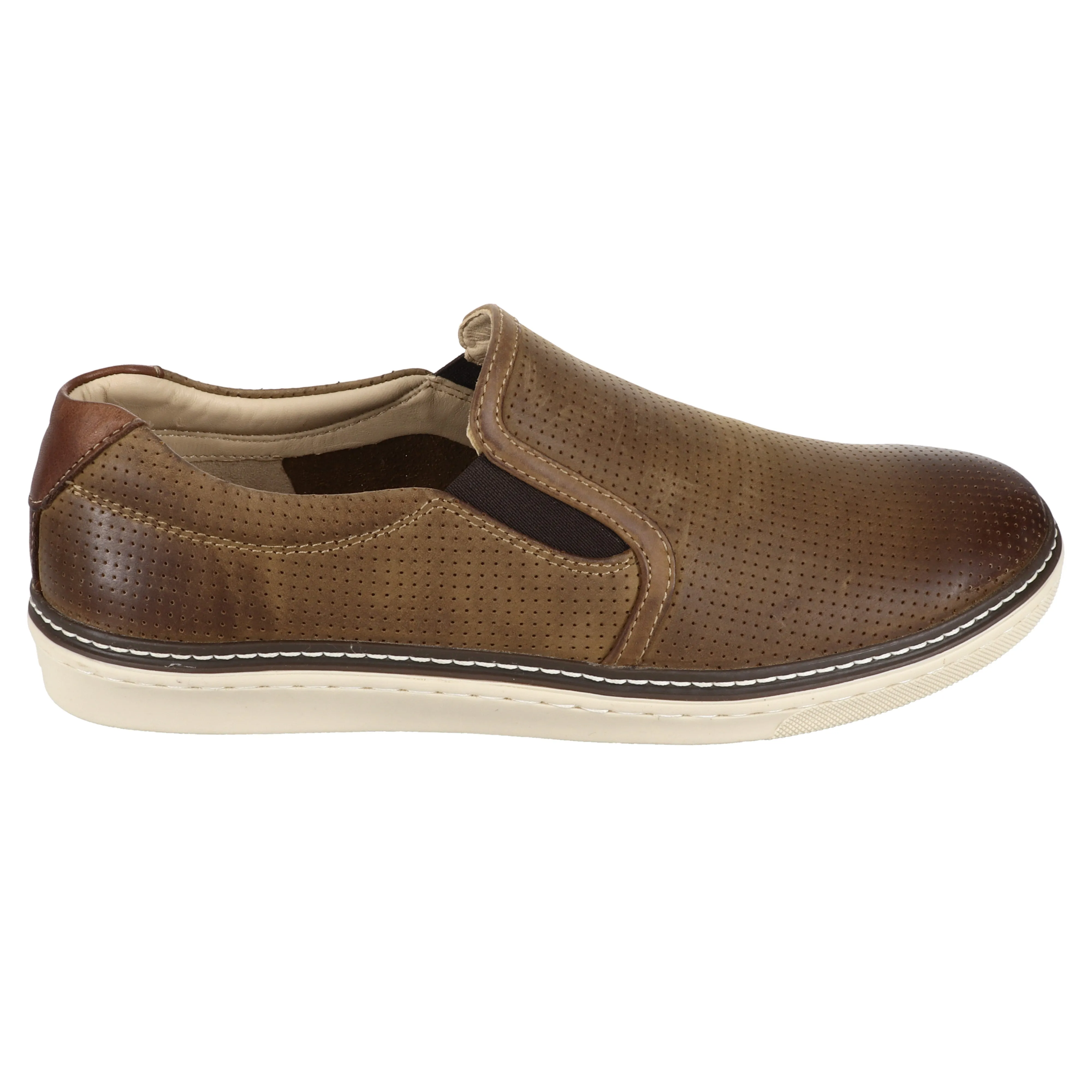 Chaussures Johnston & Murphy pour Hommes McGuffey Slip On Perforées