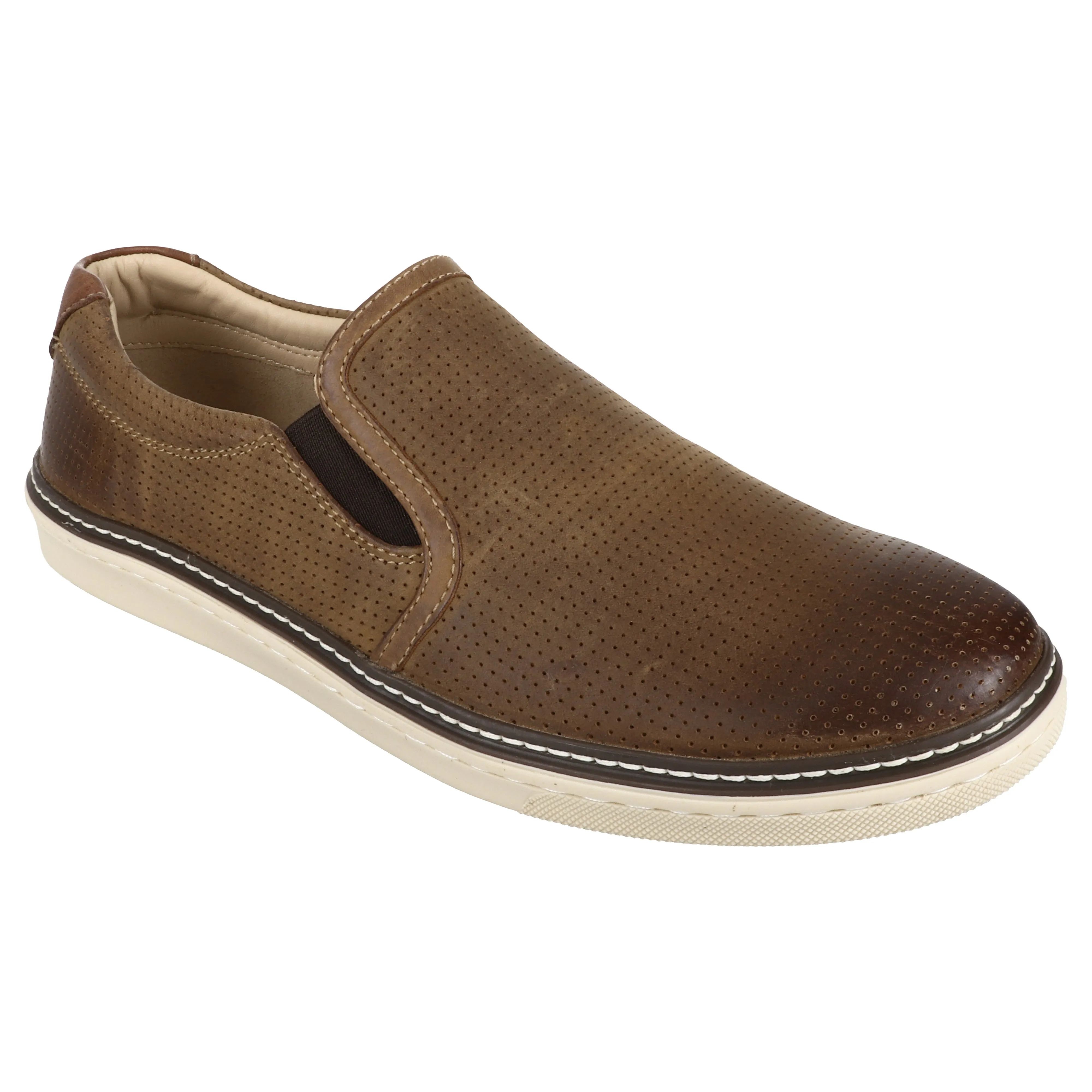 Chaussures Johnston & Murphy pour Hommes McGuffey Slip On Perforées