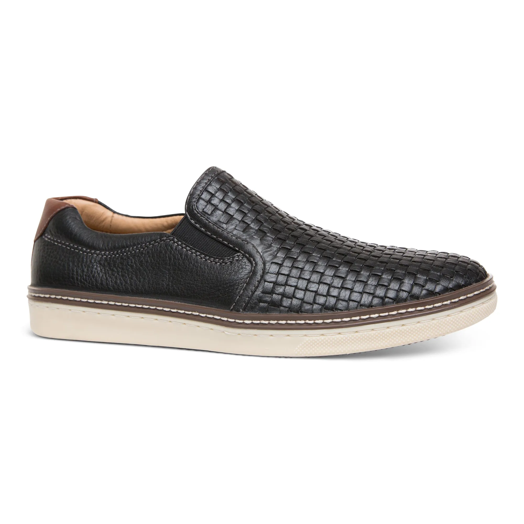 Chaussures Johnston & Murphy pour Hommes McGuffey à Enfilage Tressé