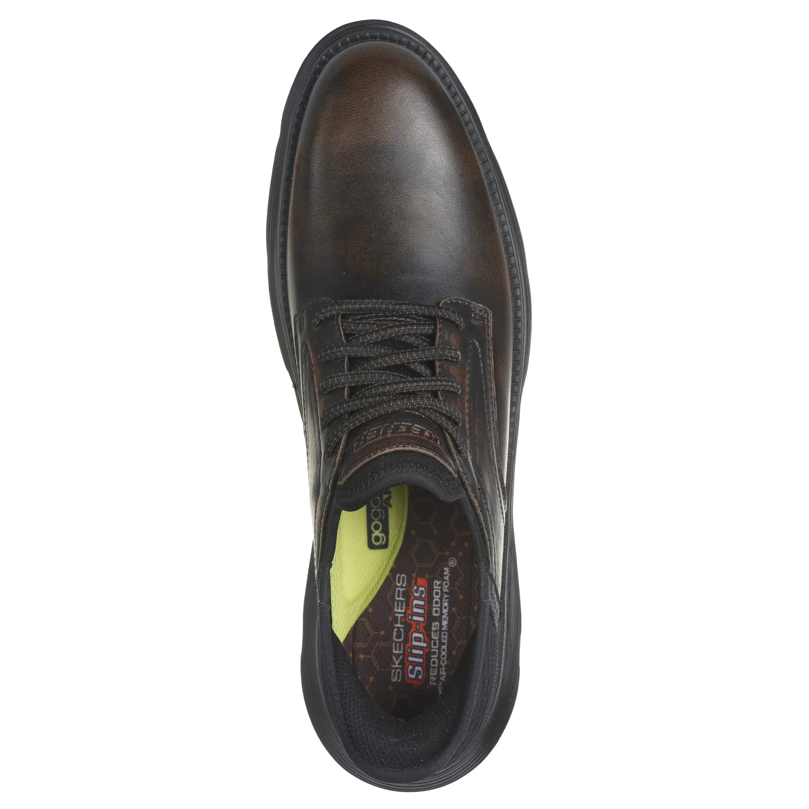 Chaussures Skechers pour Homme à Enfilage Facile : Garza-Gervin DKBR