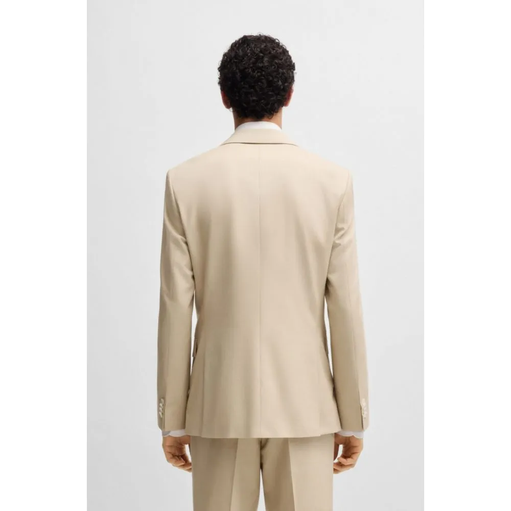 Blazer ajusté en mousseline extensible
