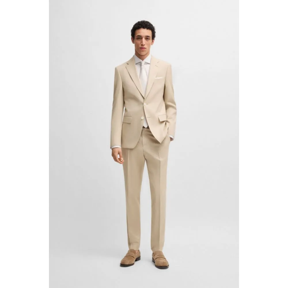 Blazer ajusté en mousseline extensible