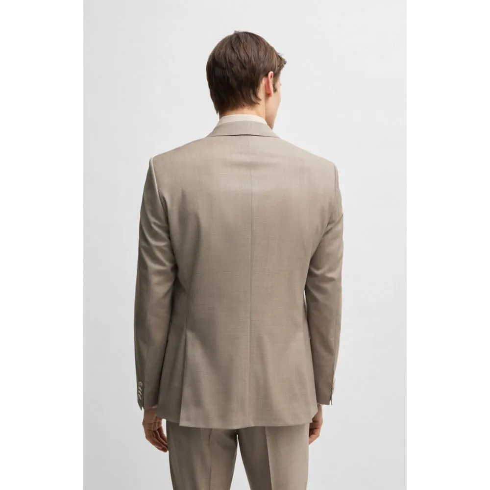 Costume ajusté en laine vierge