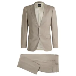 Costume ajusté en laine vierge
